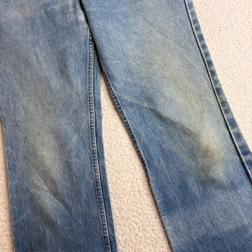 Vintage Levis 517 Orange Tab Jeans Mens 34x32 (32x33) Bootcut Made in USA